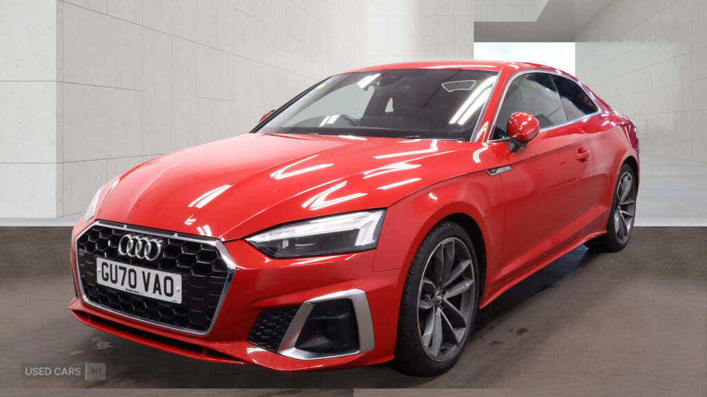 Audi A5 A5 S Line 40 Tfsi Mhev White #2