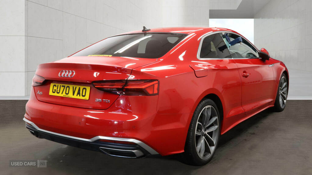 Audi A5 A5 S Line 40 Tfsi Mhev White #4