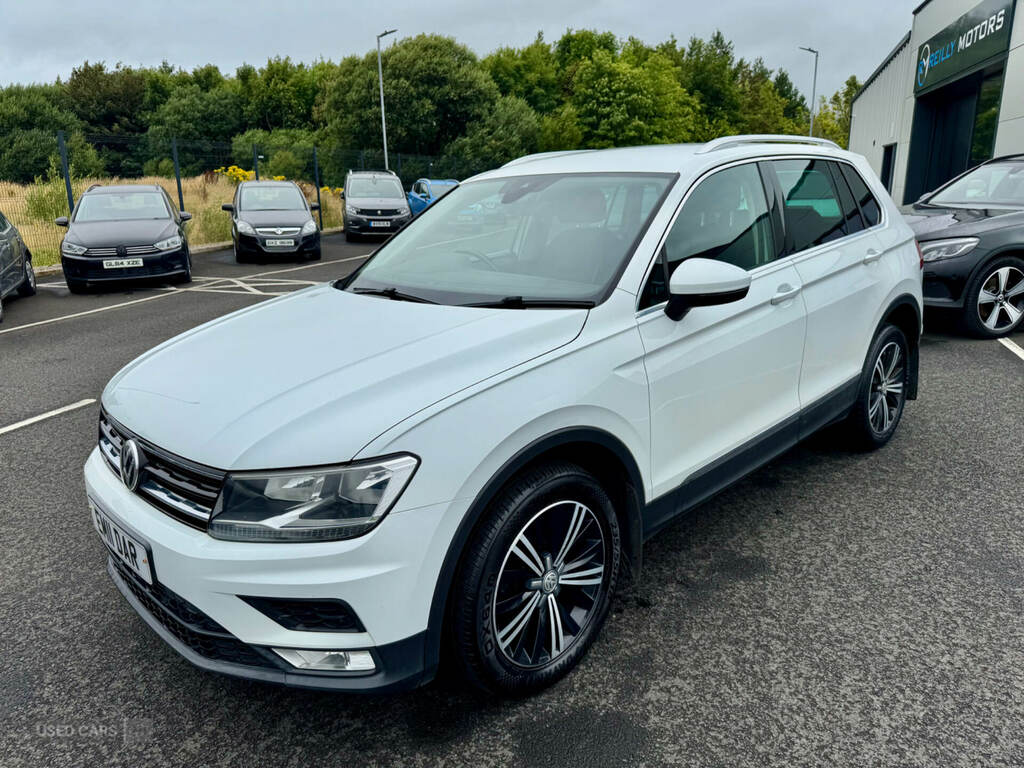 Volkswagen Tiguan 2.0 Tdi 150 4Motion White #6