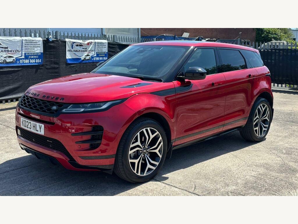 Land Rover Range Rover Evoque 1.5 P300e 12.2Kwh R-dynamic Hse 4Wd Euro 6 S KD23HLY Red #3