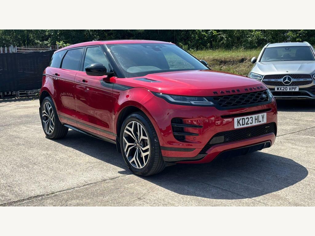 Land Rover Range Rover Evoque 1.5 P300e 12.2Kwh R-dynamic Hse 4Wd Euro 6 S KD23HLY Red #4