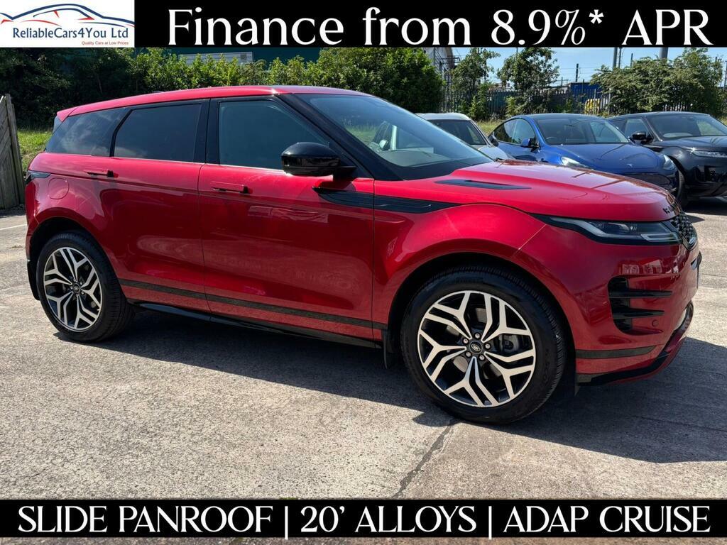 Land Rover Range Rover Evoque 1.5 P300e 12.2Kwh R-dynamic Hse 4Wd Euro 6 S KD23HLY Red