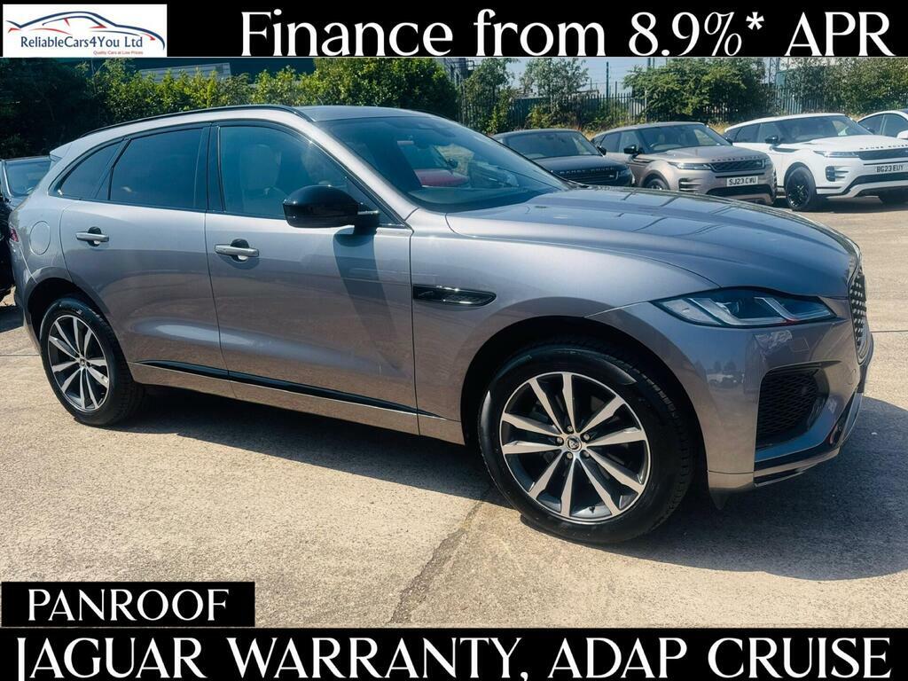 Jaguar F-Pace 2.0 D200 Mhev R-dynamic Se Black Awd Euro 6 Grey