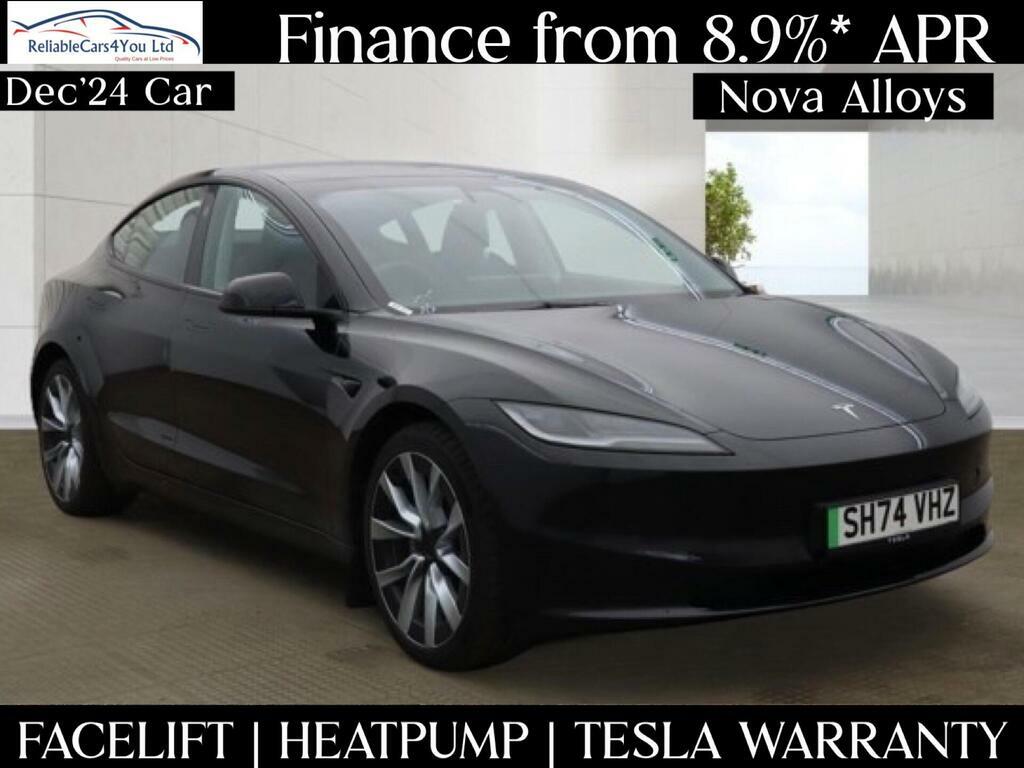 Tesla Model 3 Dual Motor Long Range 4Wde Black