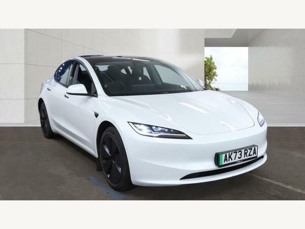 Tesla Model 3 Dual Motor Long Range 4Wde White
