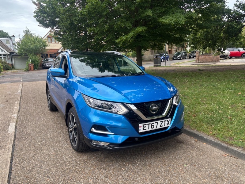Nissan Qashqai N-connecta Dig-t ET67ZTX Blue #2