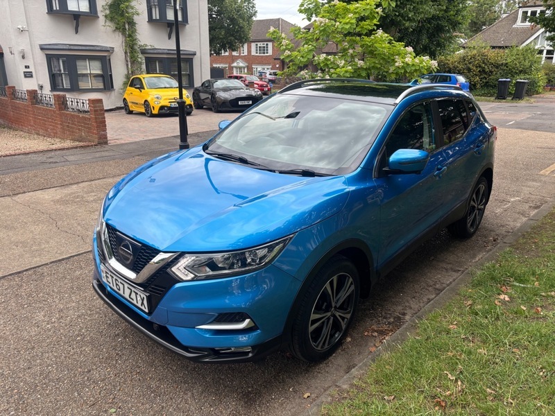 Nissan Qashqai N-connecta Dig-t ET67ZTX Blue #4