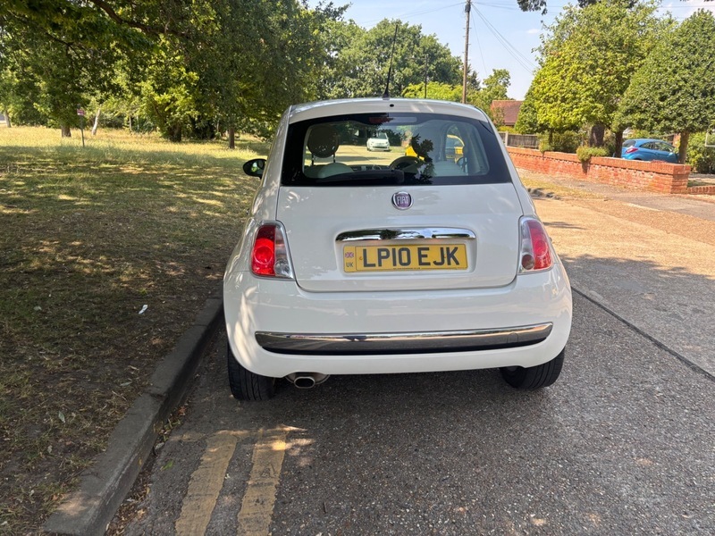 Fiat 500 1.4 Sport Hatchback Euro 5 Ss White #10