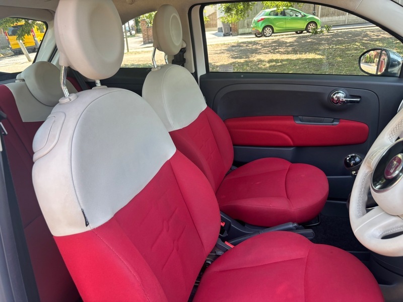 Fiat 500 1.4 Sport Hatchback Euro 5 Ss White #15