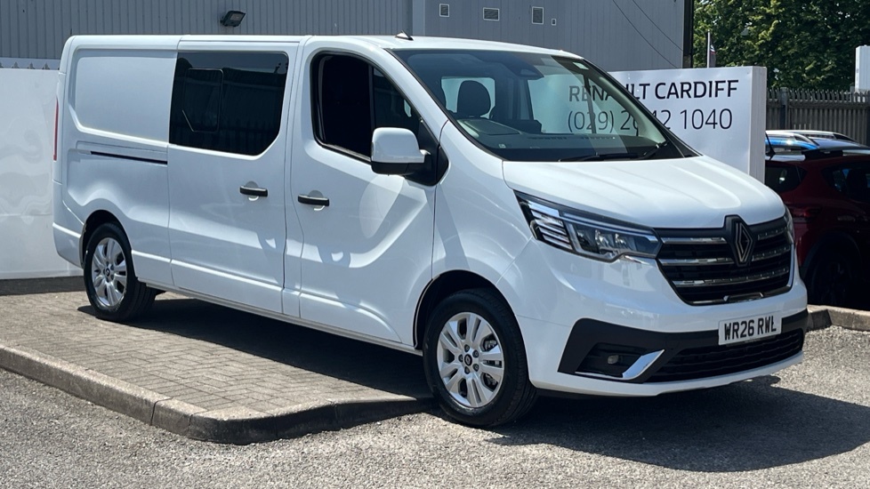 Renault Trafic Renault Trafic Ll30 Blue Dci 150 Extra Crew Van White