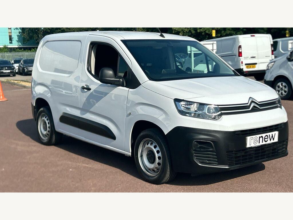 Citroen Berlingo Citroen Berlingo 1.5Tm Ent Van White #2