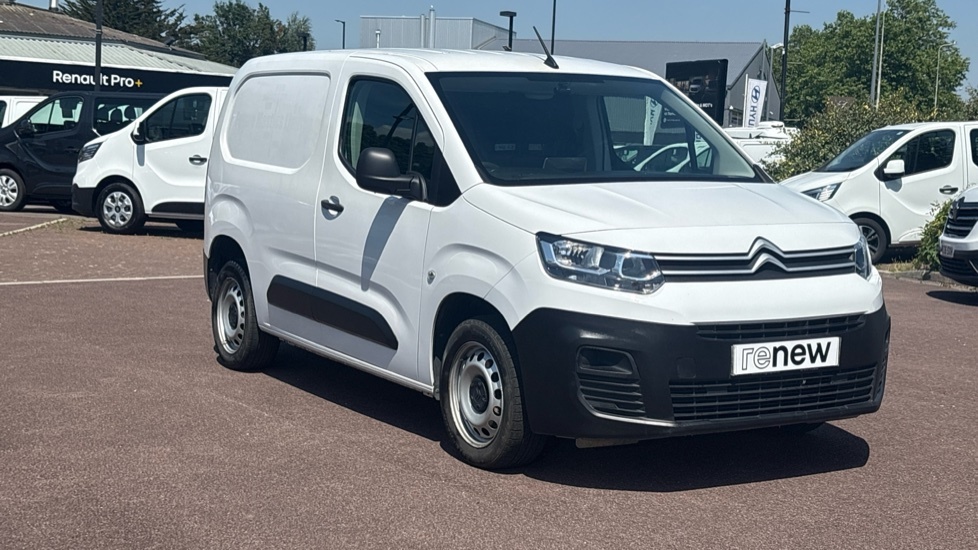 Citroen Berlingo Citroen Berlingo 1.5Tm Ent Van White #2