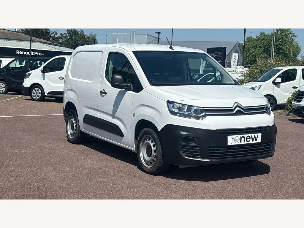 Citroen Berlingo Citroen Berlingo 1.5Tm Ent Van White