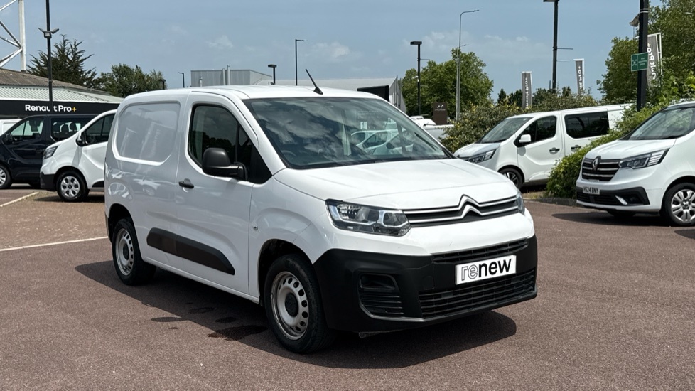 Citroen Berlingo Citroen Berlingo 1.5Tm Ent Van White #2