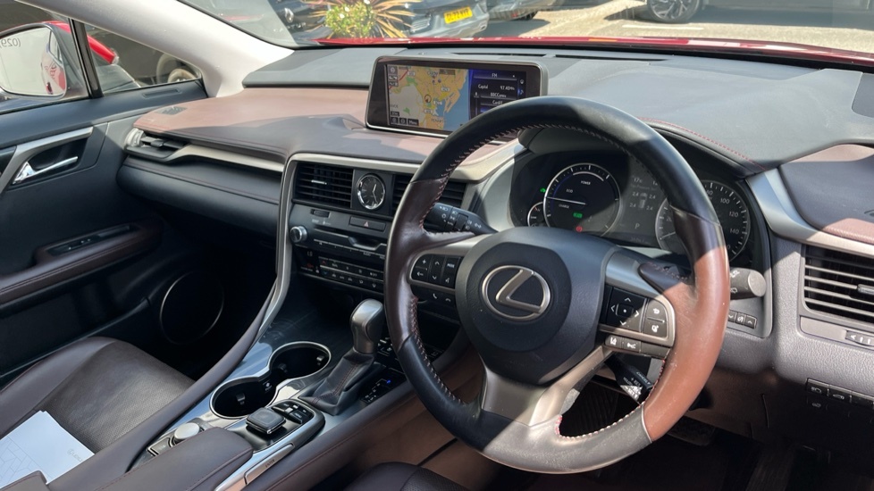 Lexus RX Lexus Rx 450H 3.5 Cvt Red #5