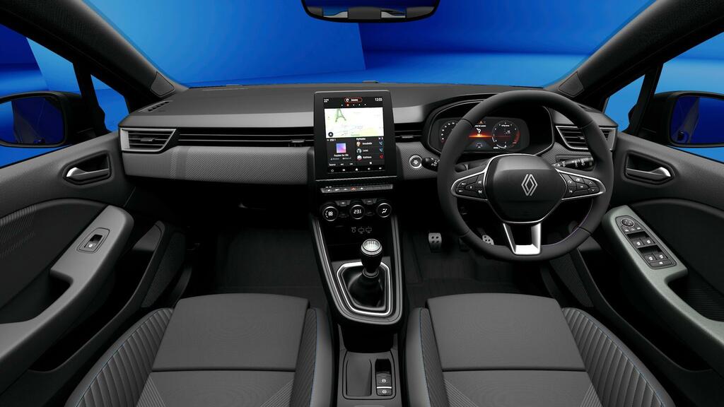 Renault Clio Renault Clio 1.0 Tce 90 Techno Esprit Alpine WO26BCX Blue #5