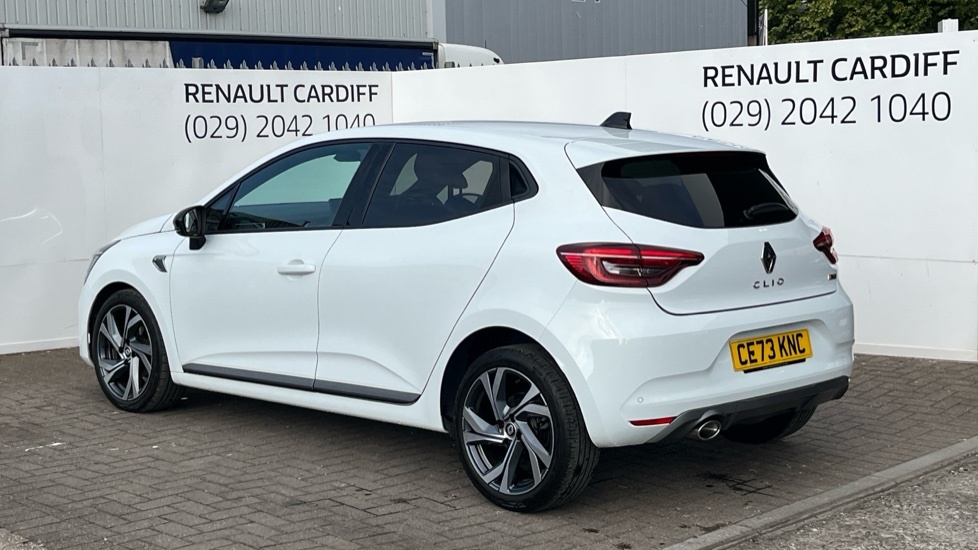 Renault Clio Renault Clio 1.0 Tce 90 Rs Line CE73KNC White #3