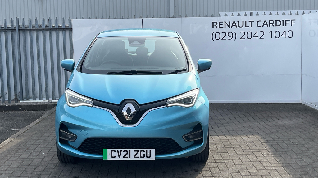 Renault Zoe Zoe 100Kw Iconic R135 50Kwh Rapid Charge Blue #4