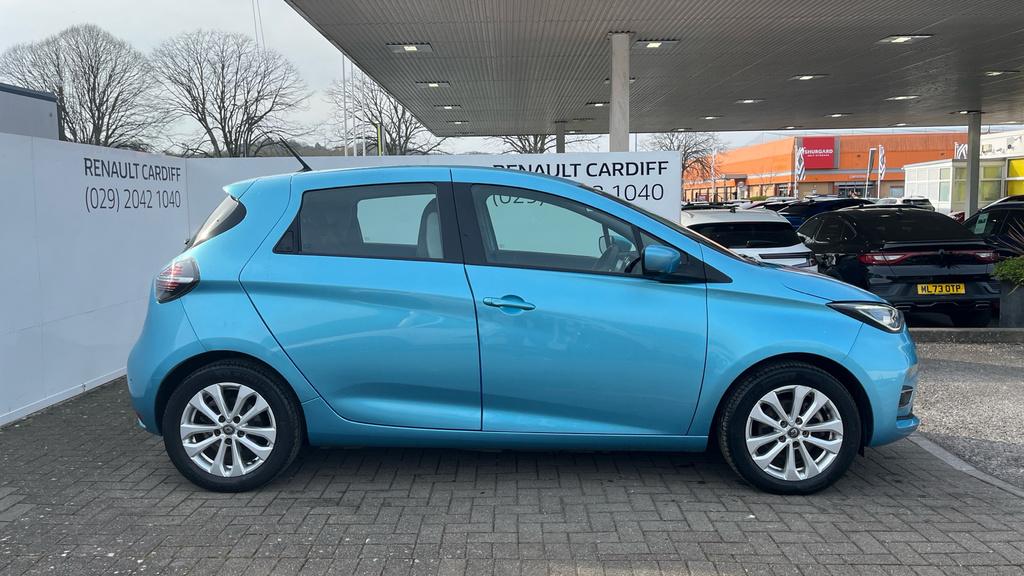 Renault Zoe Zoe 100Kw Iconic R135 50Kwh Rapid Charge Blue #2