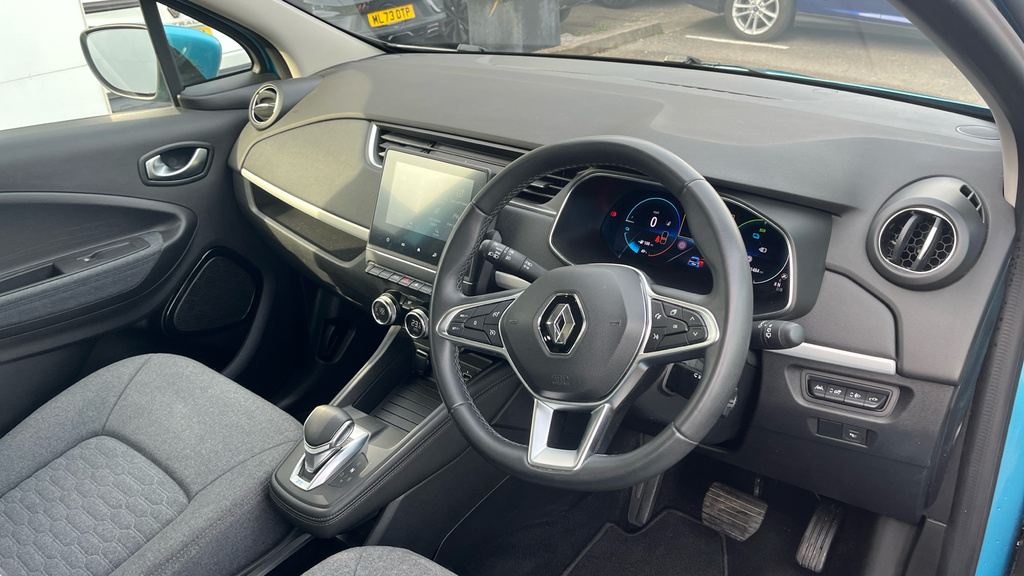 Renault Zoe Zoe 100Kw Iconic R135 50Kwh Rapid Charge Blue #5