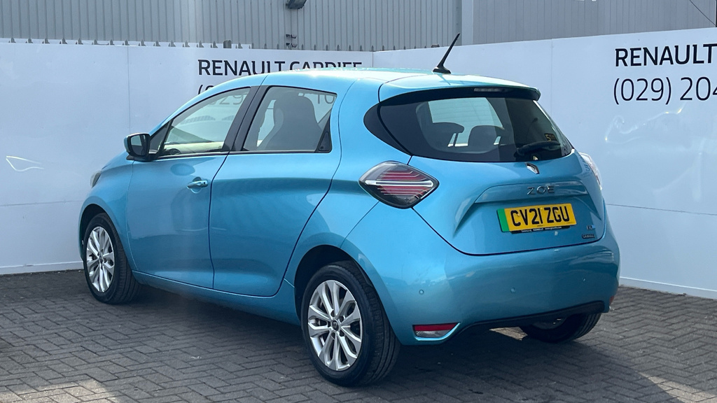 Renault Zoe Zoe 100Kw Iconic R135 50Kwh Rapid Charge Blue #3