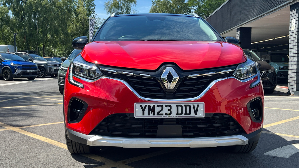 Renault Captur Captur 1.6 E-tech Plug-in Hybrid 160 Techno Au Red #4