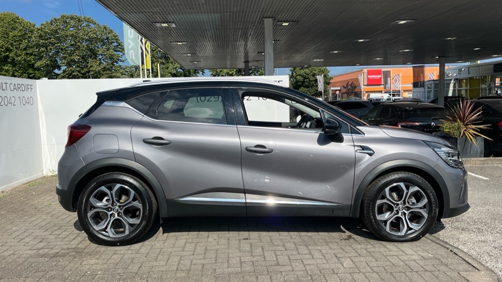 Renault Captur Renault Captur 1.6 E-tech Hybrid 145 Techno Au BP23DLX Grey #2