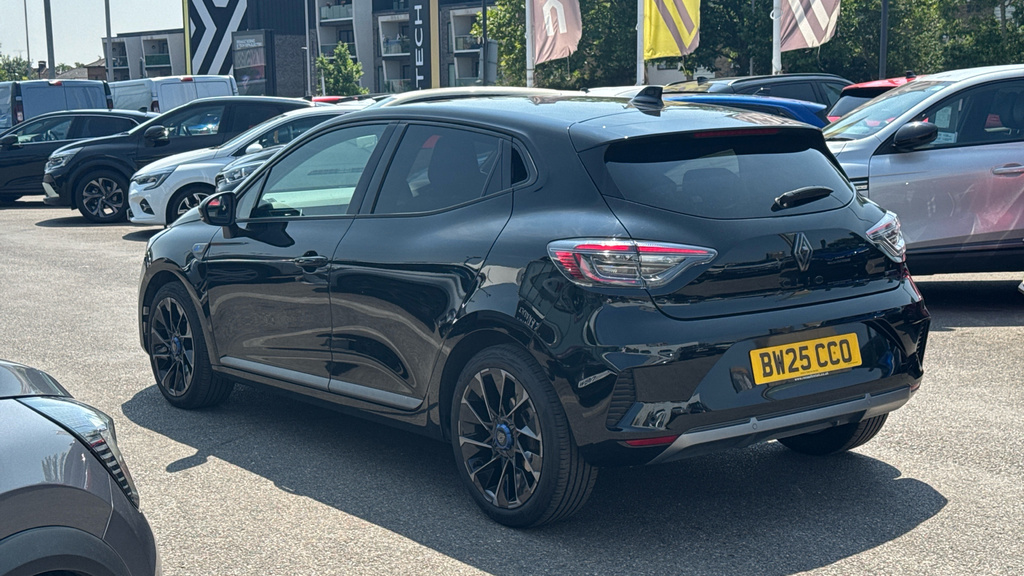 Renault Clio Renault Clio 1.6 E-tech Full Hybrid 145 Esprit Alp BW25CCO Black #3