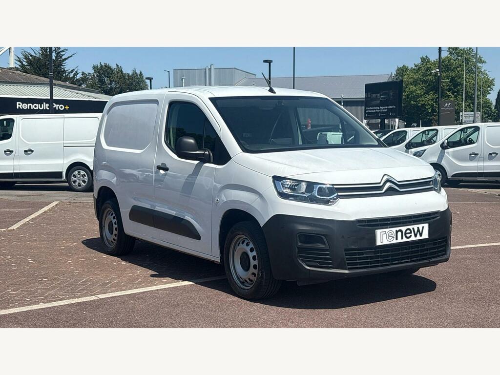 Citroen Berlingo Citroen Berlingo 1.5Tm Ent Van White #2