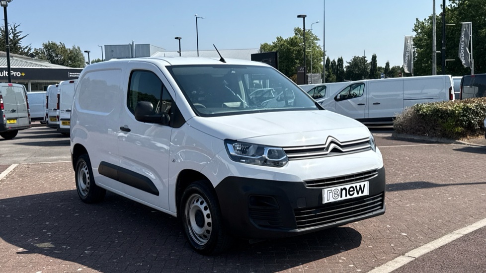Citroen Berlingo Citroen Berlingo 1.5Tm Ent Van White