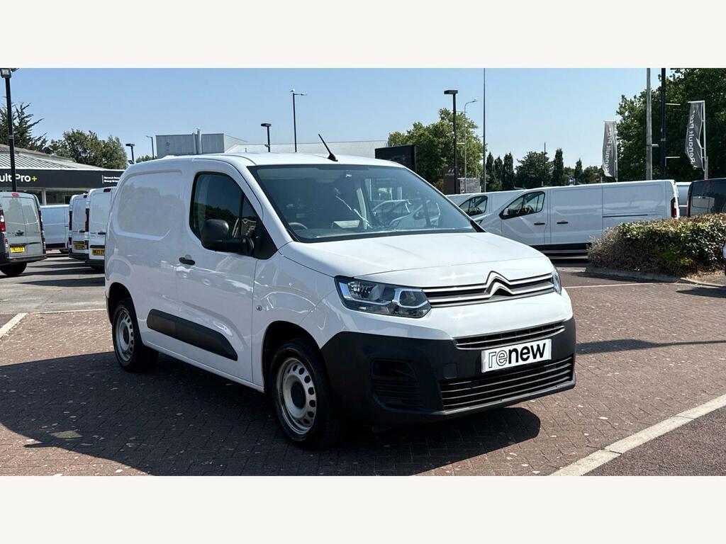 Citroen Berlingo Citroen Berlingo 1.5Tm Ent Van White #2