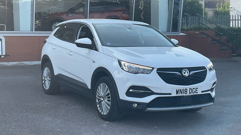 Vauxhall Grandland X 1.2 Turbo Tech Line Nav Euro 6 Ss White