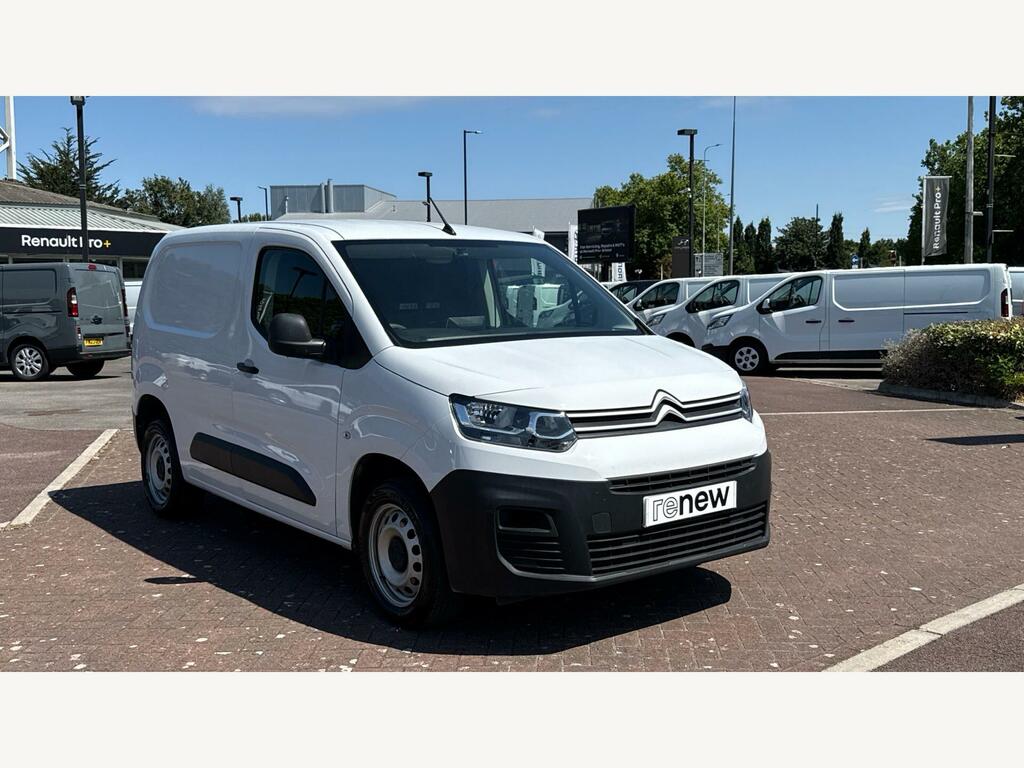 Citroen Berlingo Citroen Berlingo 1.5Tm Ent Van White #2