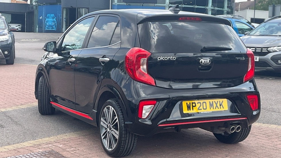 Kia Picanto 1.0 T-gdi Gt-line S Euro 6 Ss Black #3