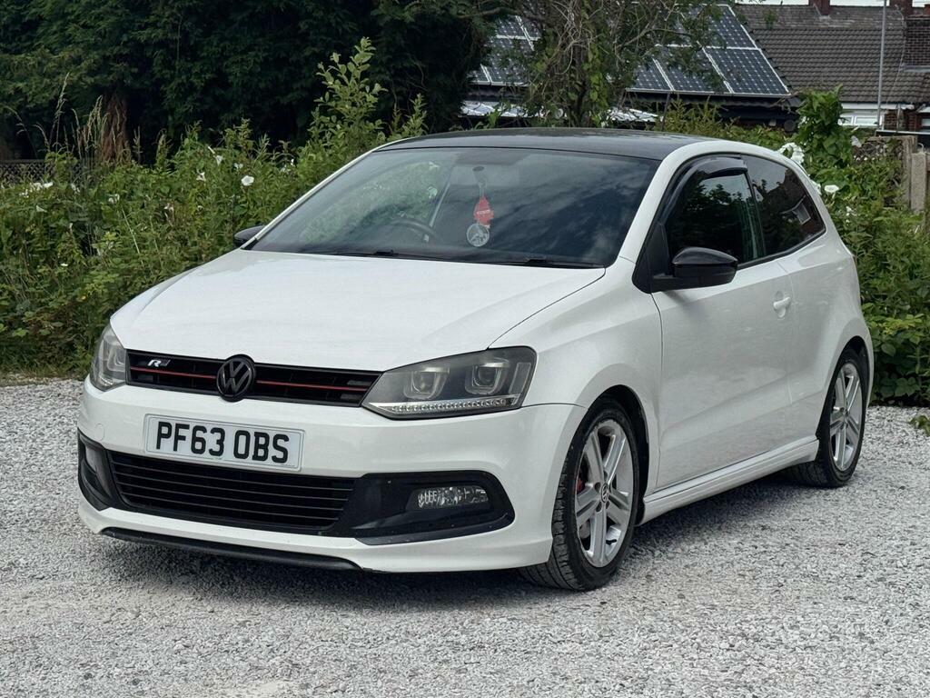 Volkswagen Polo 1.2 Tsi R-line Euro 5 PF63OBS White #6