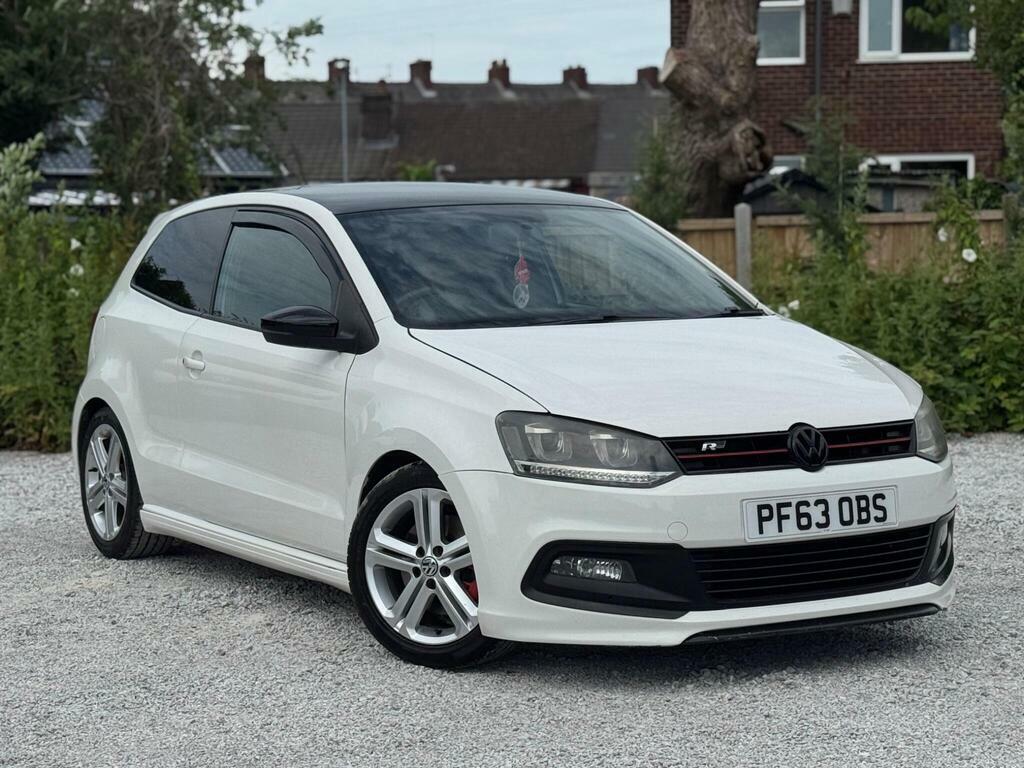 Volkswagen Polo 1.2 Tsi R-line Euro 5 PF63OBS White