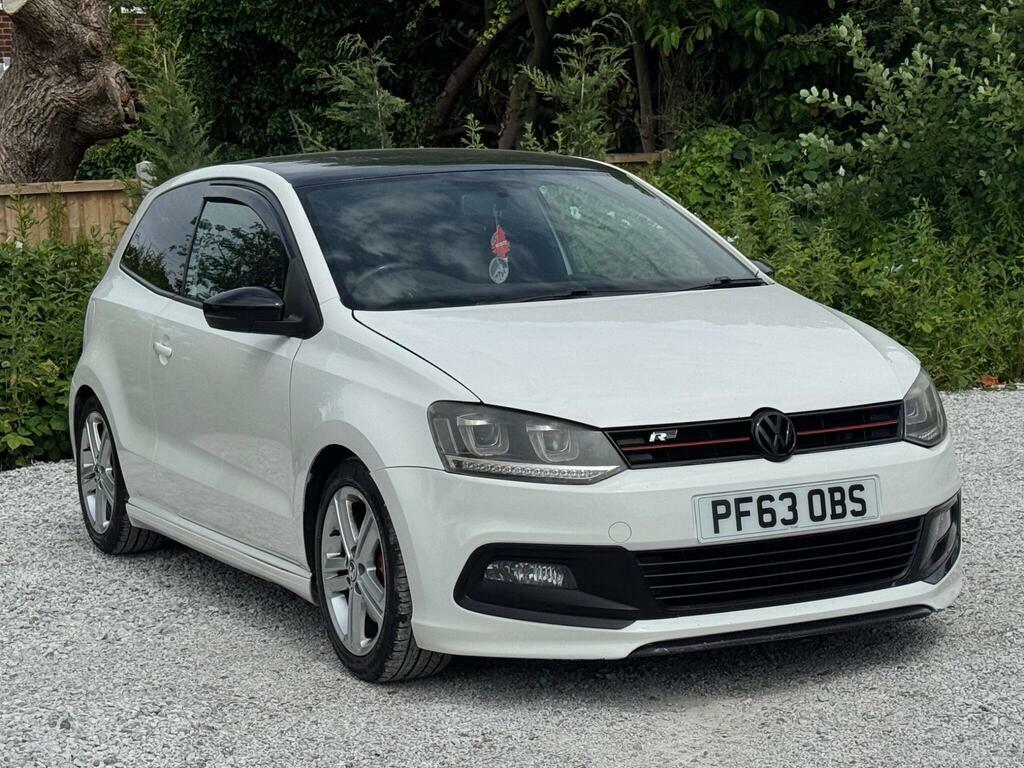 Volkswagen Polo 1.2 Tsi R-line Euro 5 PF63OBS White #4