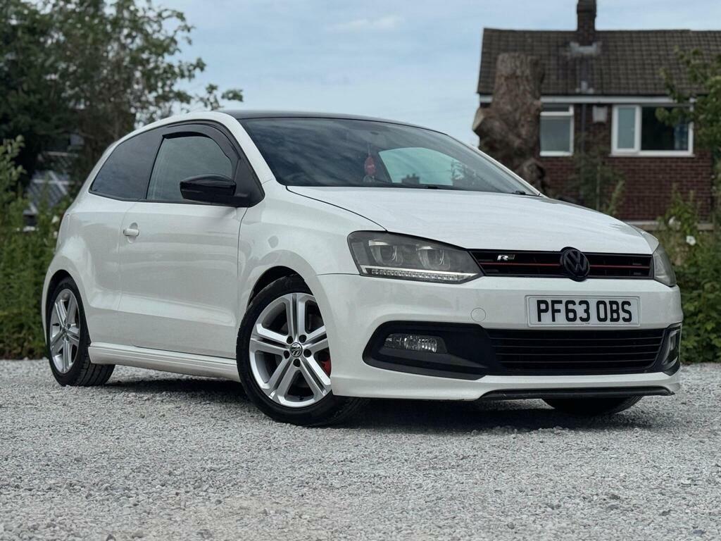 Volkswagen Polo 1.2 Tsi R-line Euro 5 PF63OBS White #2