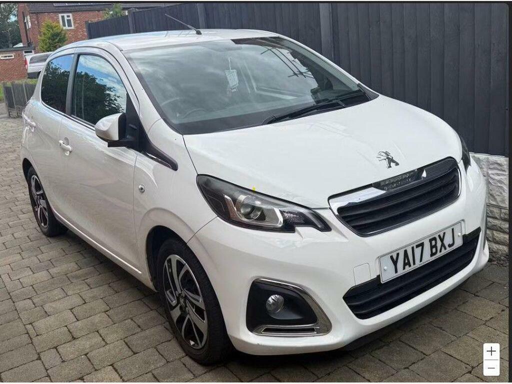 Peugeot 108 1.2 Puretech Allure Euro 6 White