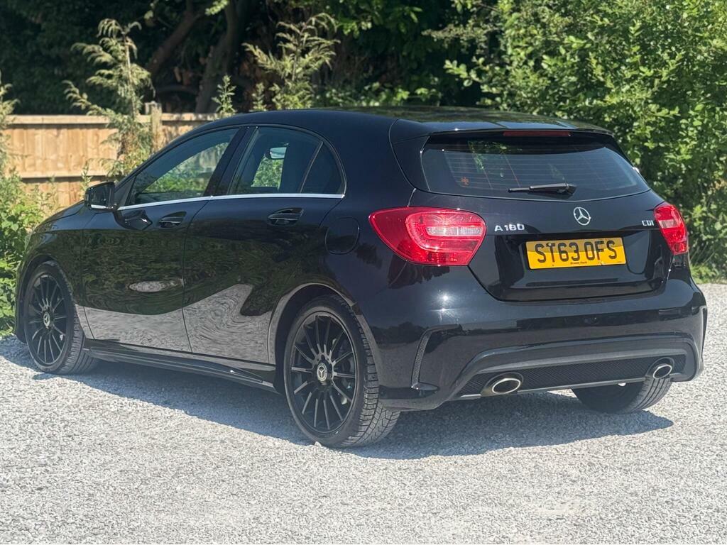 Mercedes-Benz A Class 1.5 A180 Cdi Amg Sport Euro 5 S S Black #6