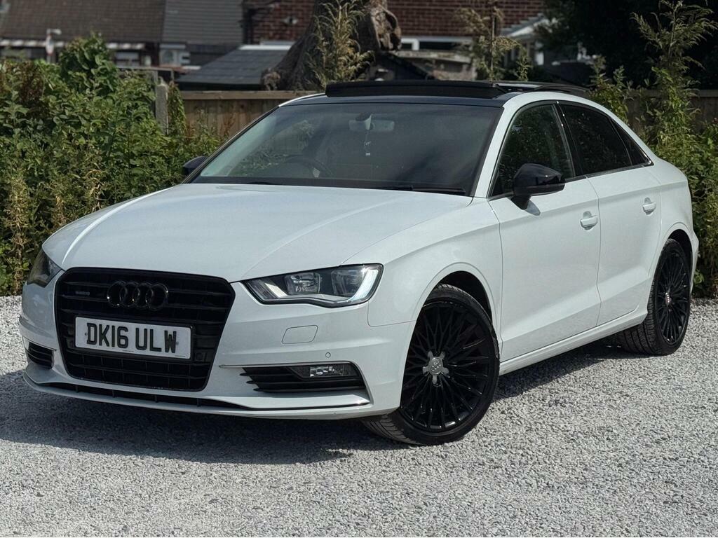 Audi A3 2.0 Tdi Sport S Tronic Quattro Euro 6 S S DK16ULW White #2