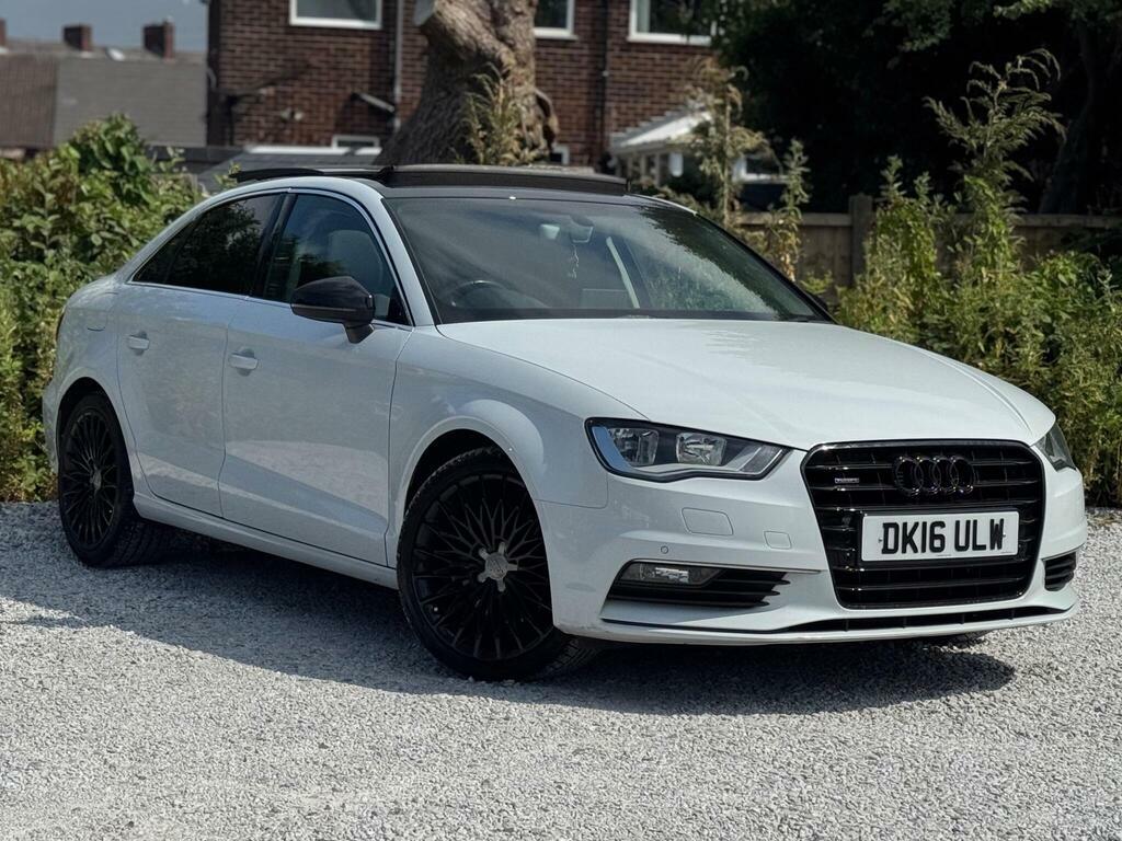Audi A3 2.0 Tdi Sport S Tronic Quattro Euro 6 S S White