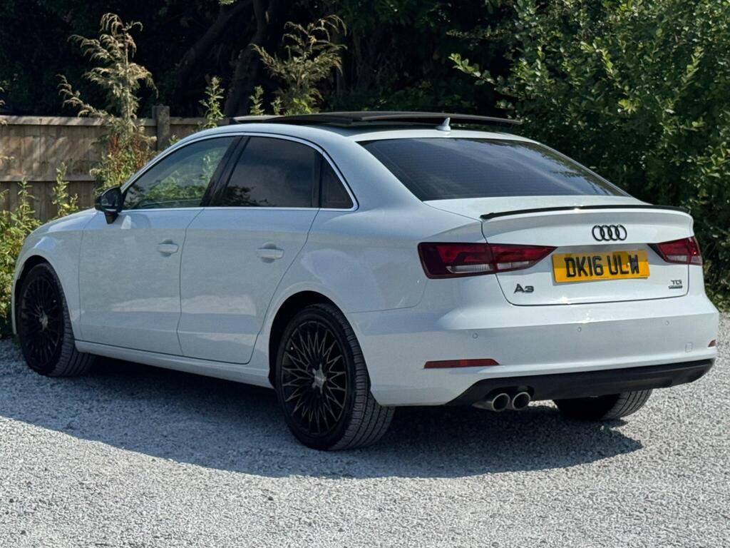 Audi A3 2.0 Tdi Sport S Tronic Quattro Euro 6 S S DK16ULW White #6