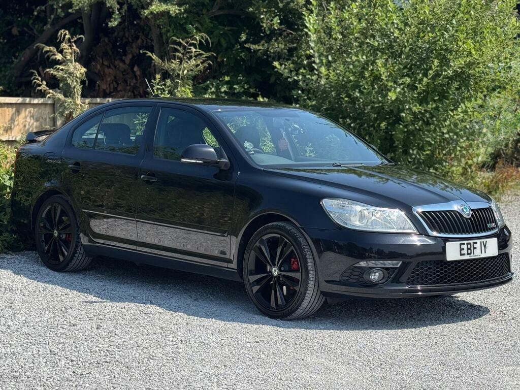 Skoda Octavia 2.0 Tdi Vrs Blackline Euro 5 Black #3