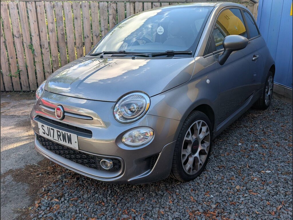 Fiat 500 1.2 S Euro 6 Ss SJ17RWW Grey #3