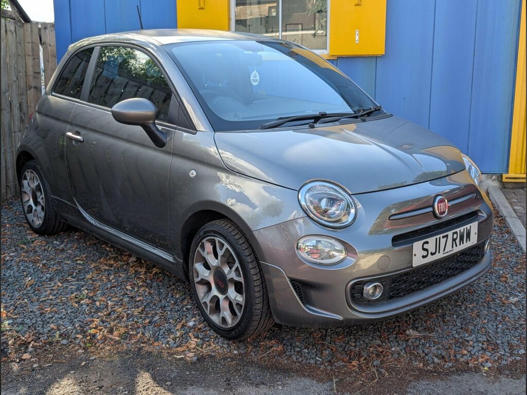 Fiat 500 1.2 S Euro 6 Ss SJ17RWW Grey