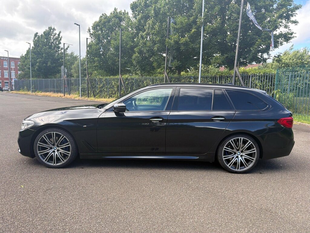 BMW 5 Series 3.0 530D M Sport Touring Xdrive Euro 6 Ss Black #4