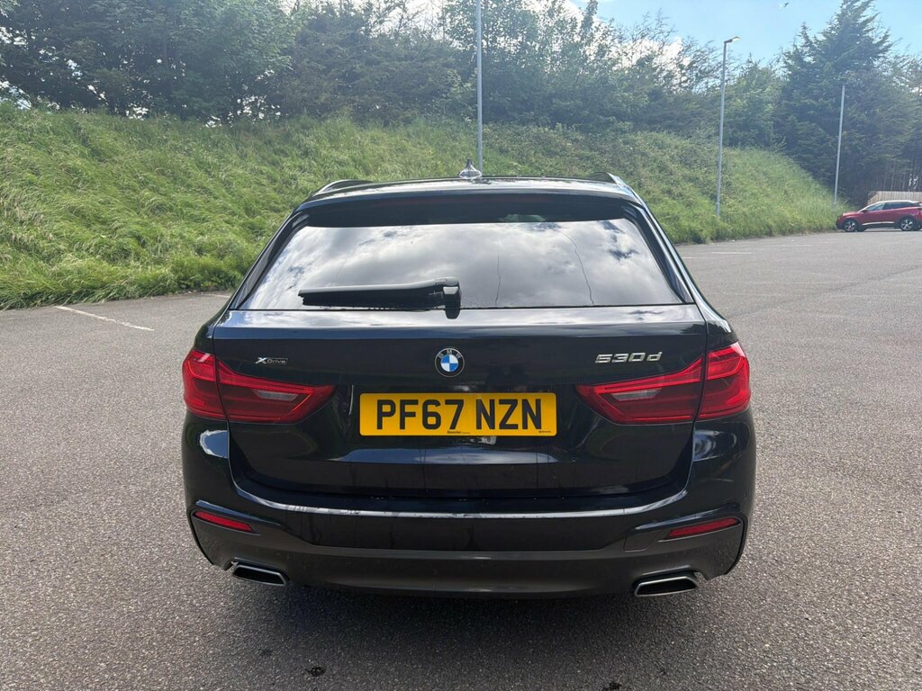 BMW 5 Series 3.0 530D M Sport Touring Xdrive Euro 6 Ss Black #6
