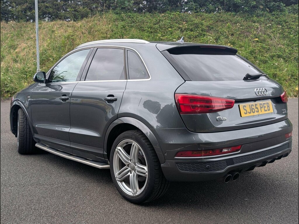 Audi Q3 2.0 Tfsi S Line Plus S Tronic Quattro Euro 6 Ss SJ65PEB Grey #2