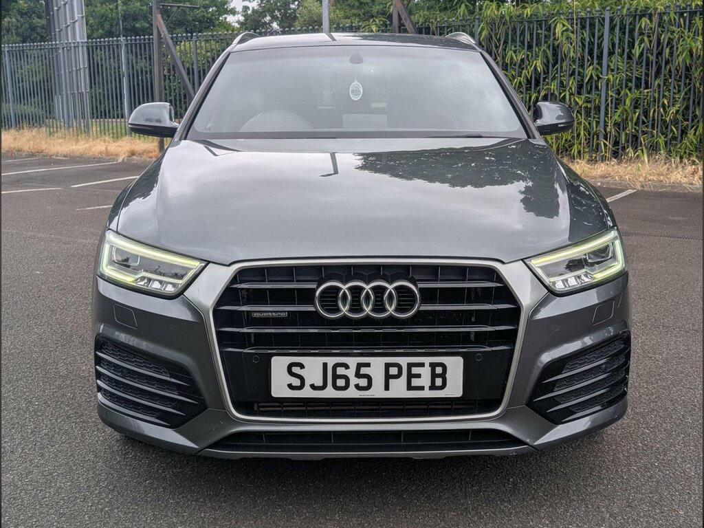 Audi Q3 2.0 Tfsi S Line Plus S Tronic Quattro Euro 6 Ss SJ65PEB Grey #4